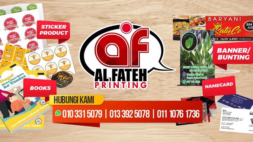 Al Fateh Printing Taman Universiti 1 al fateh printing taman universiti