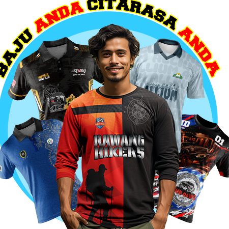 cetak baju rawang custom made sublimation