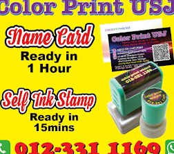 Color Print USJ 1 color print usj