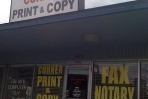 Corner Print & Copy