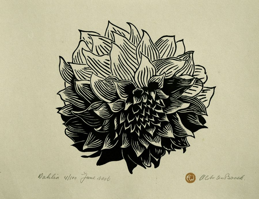 Dahlia Printing 1 dahlia printing