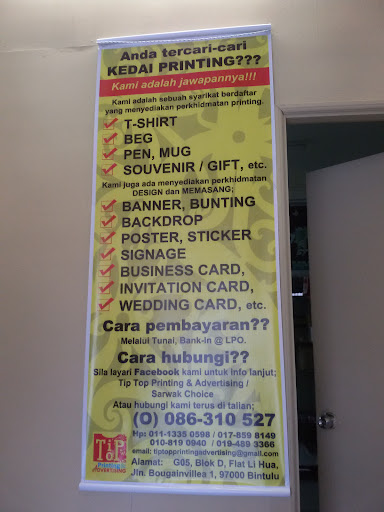 Tip Top Printing & Advertising
