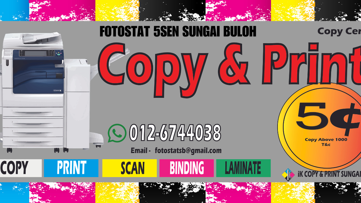 Fotostat Print Murah 1 fotostat print murah