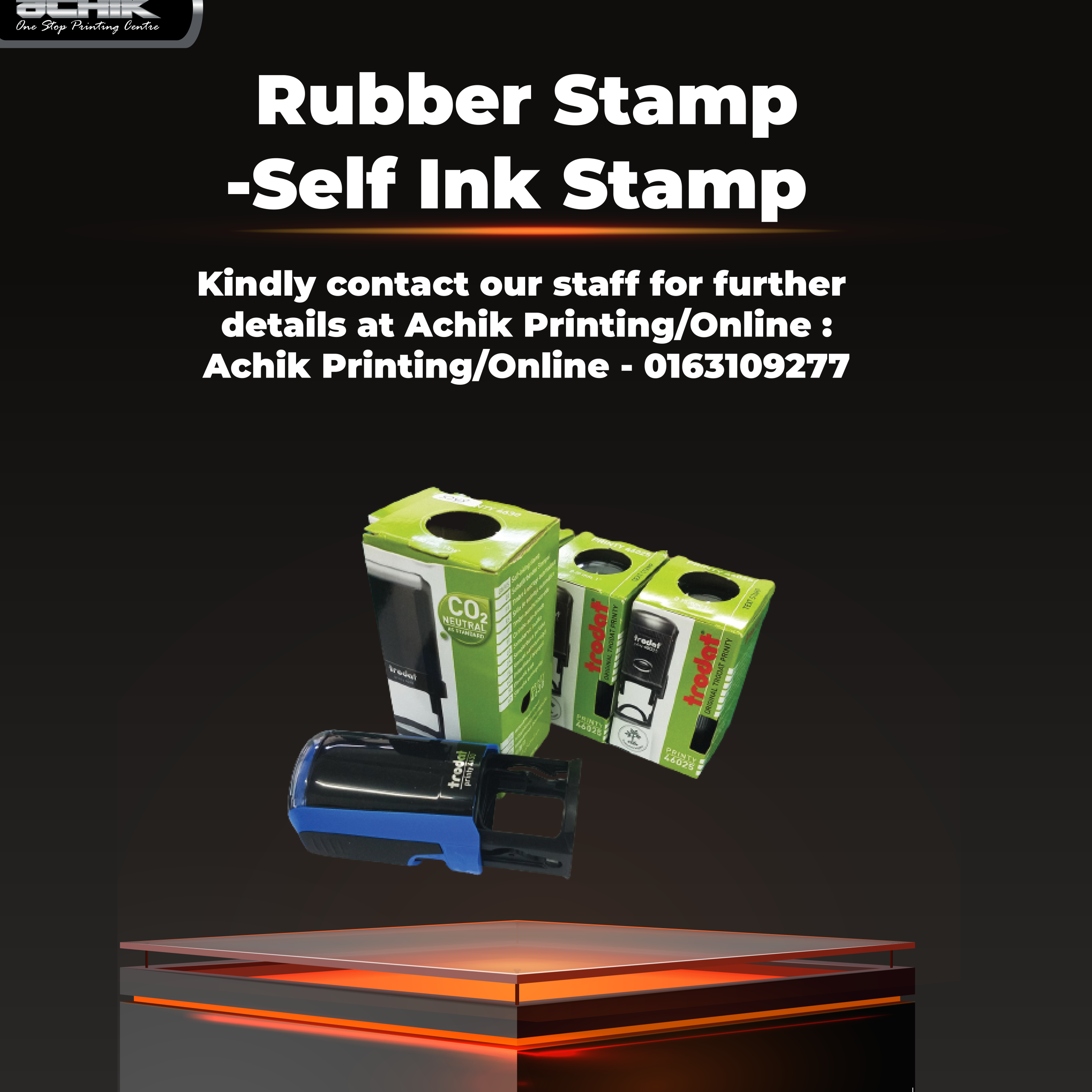 INSTANT RUBBER STAMP PUTRAJAYA - ONE STOP PRINTING CENTER 1 instant rubber stamp putrajaya one stop printing center scaled