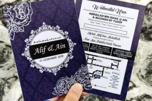 Kad Kahwin Murah Taiping by CIKCETAK WEDDING