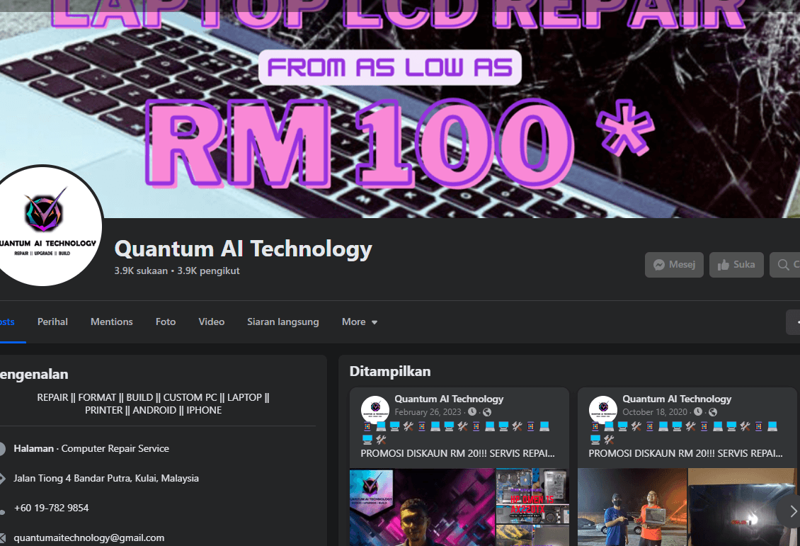 Kedai Komputer Quantum AI Technology 1 kedai komputer quantum ai technology