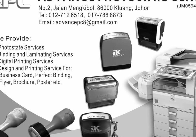 kedai print rubber stamp express prisma it management services