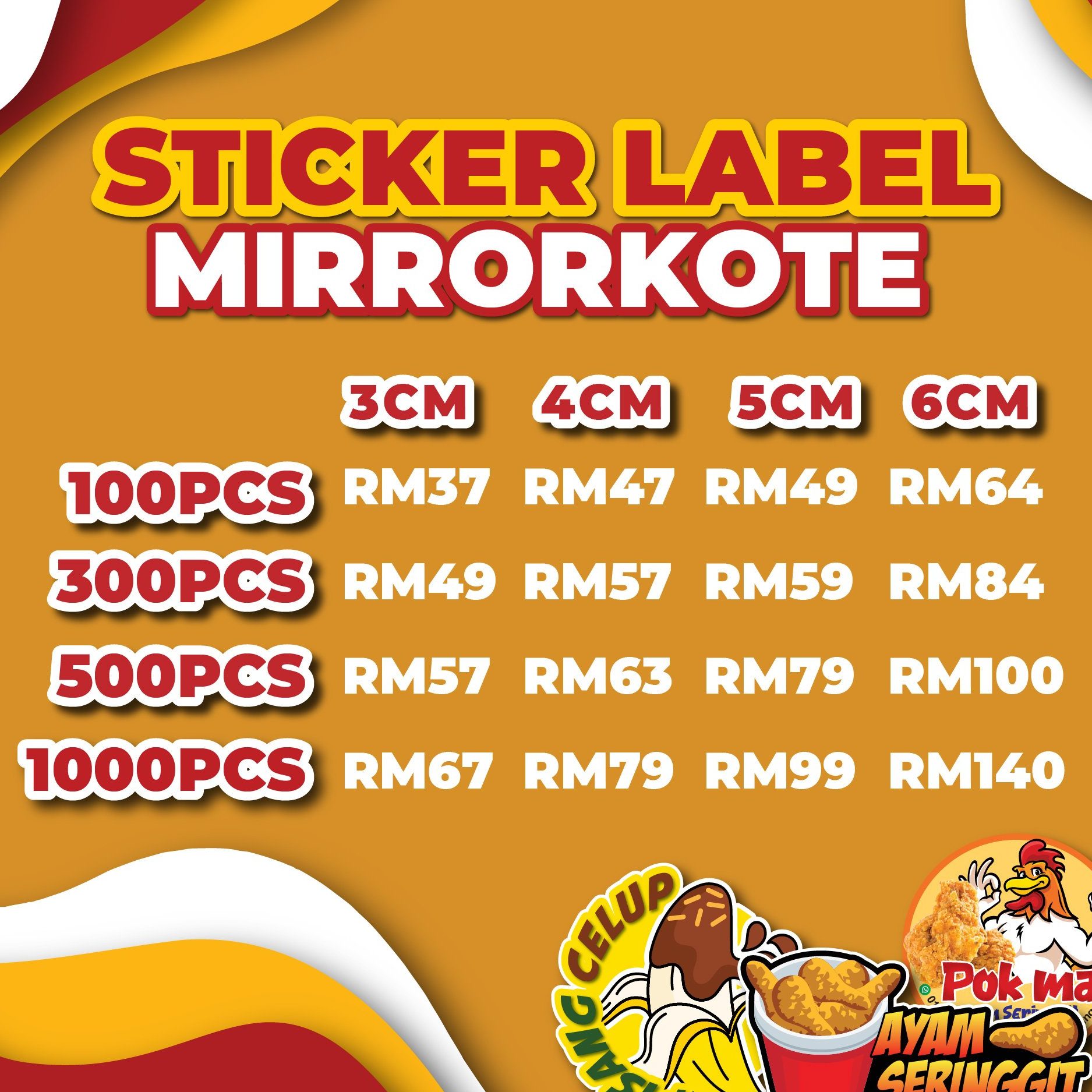 menteri printing sticker label produk murah online 1