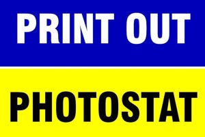 Photostate and print