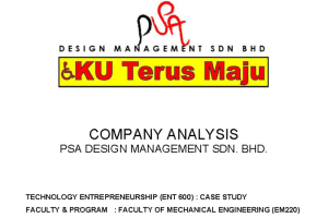 PSA Design Management Sdn. Bhd.