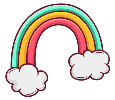 Rainbow Stickers Gallery
