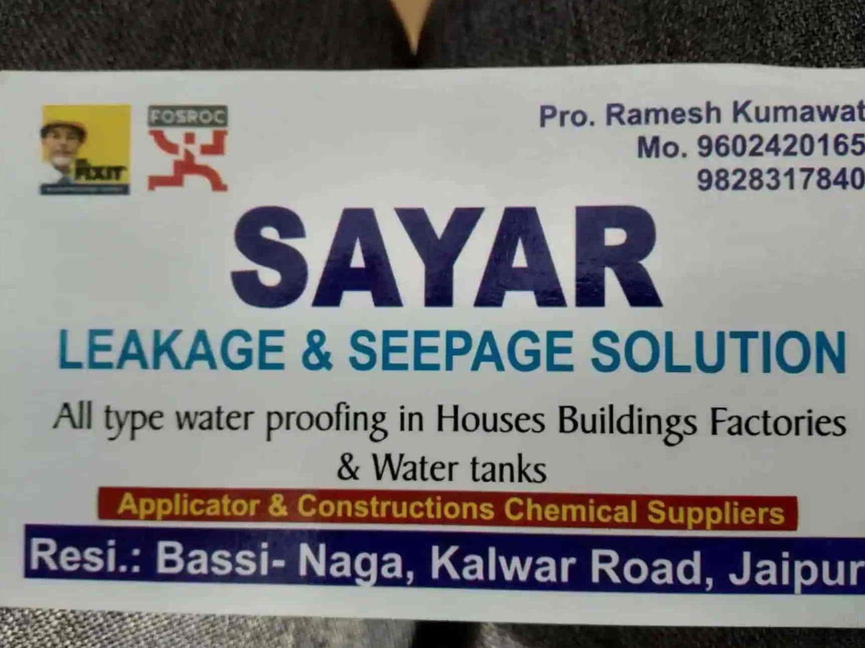 Sayar Solution 1 sayar solution