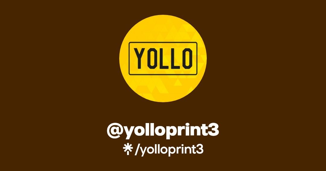 yollo print
